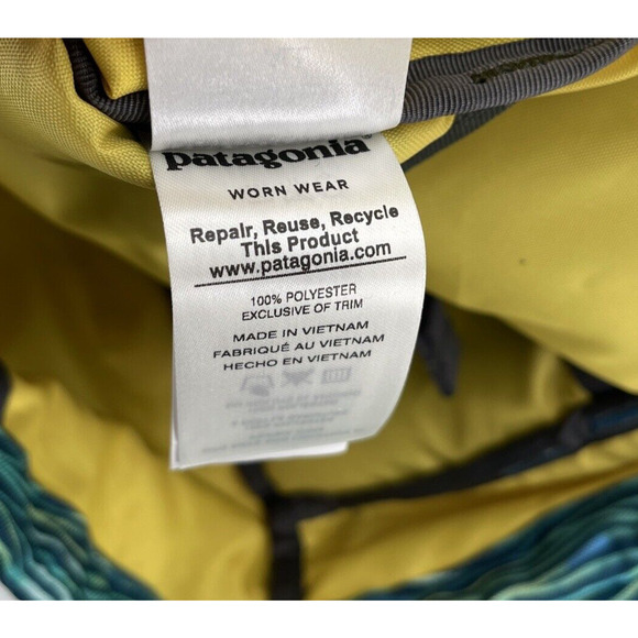 Patagonia Arbor‎ Pack 26L Backpack Multicolor Wavy Print Style 47956 - Picture 8 of 12
